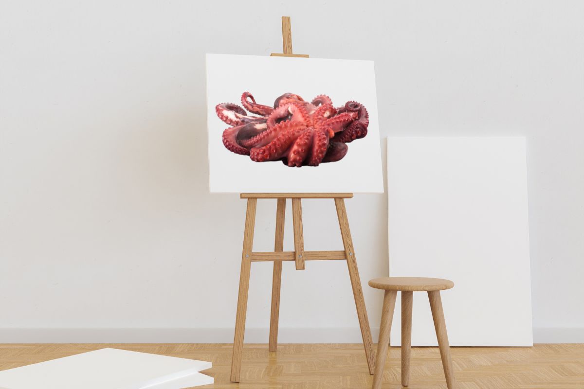 How To Make Octopus Canvas Art (DIY)